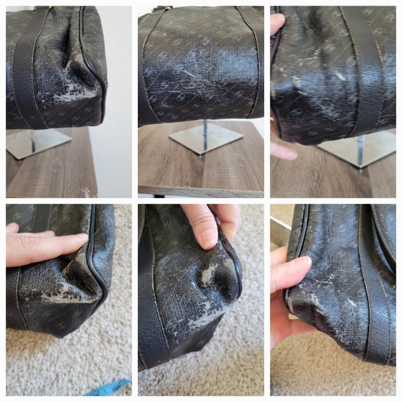 RARE Vintage Gucci pattern anniversary collection bag *flawed* - Picture 4 of 16